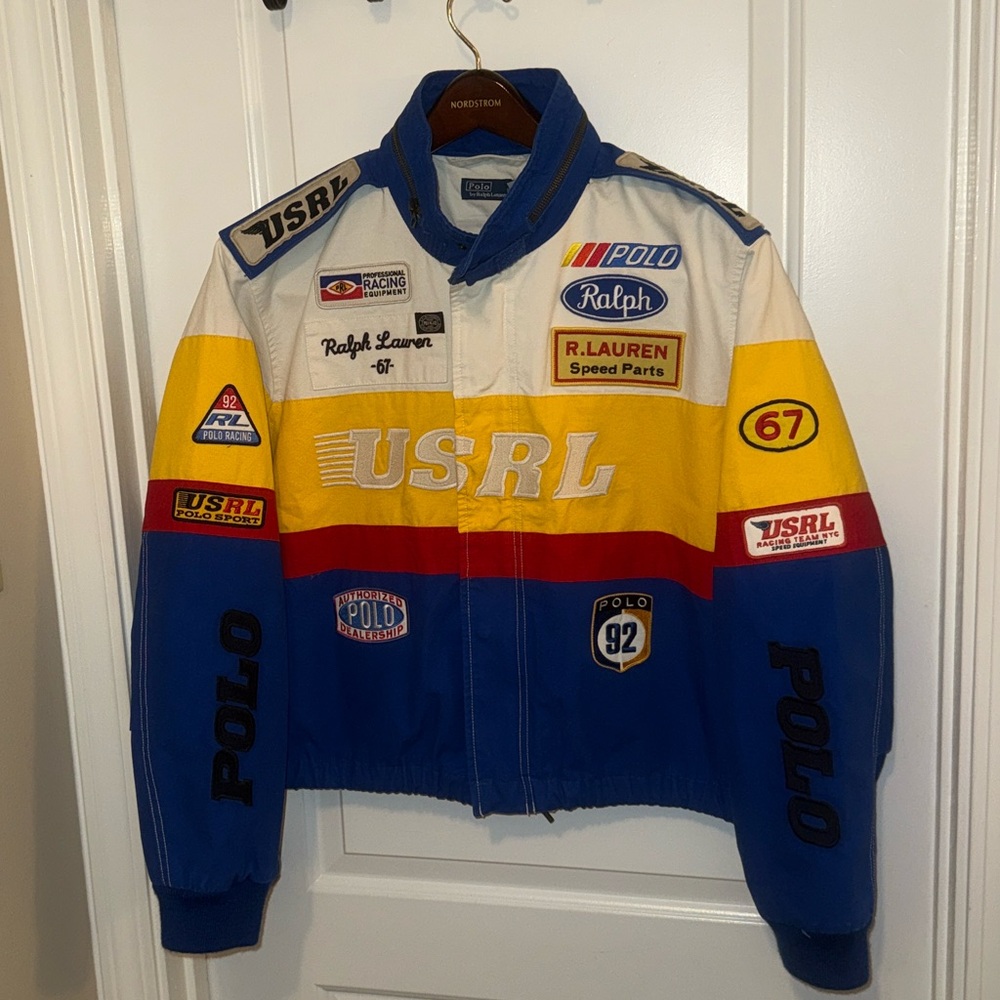 Polo Ralph Lauren Racing Patchwork Jacket